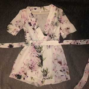 Floral Romper